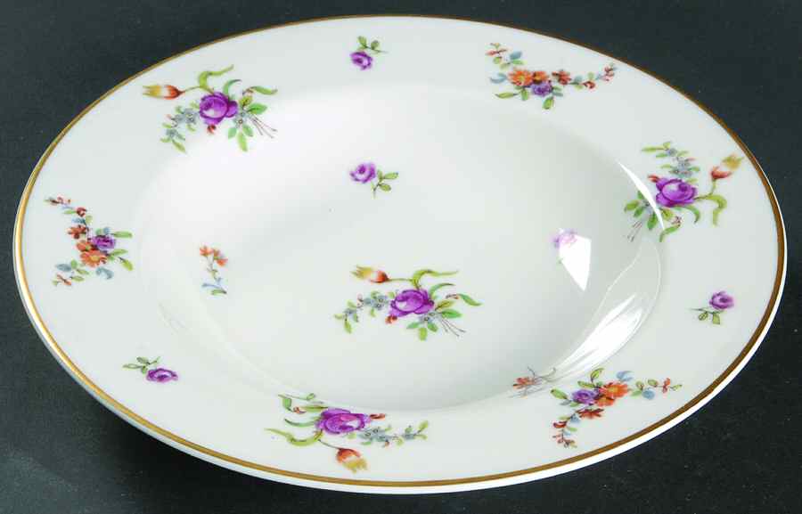 Mignonette Rim Soup Bowl by Haviland-1
