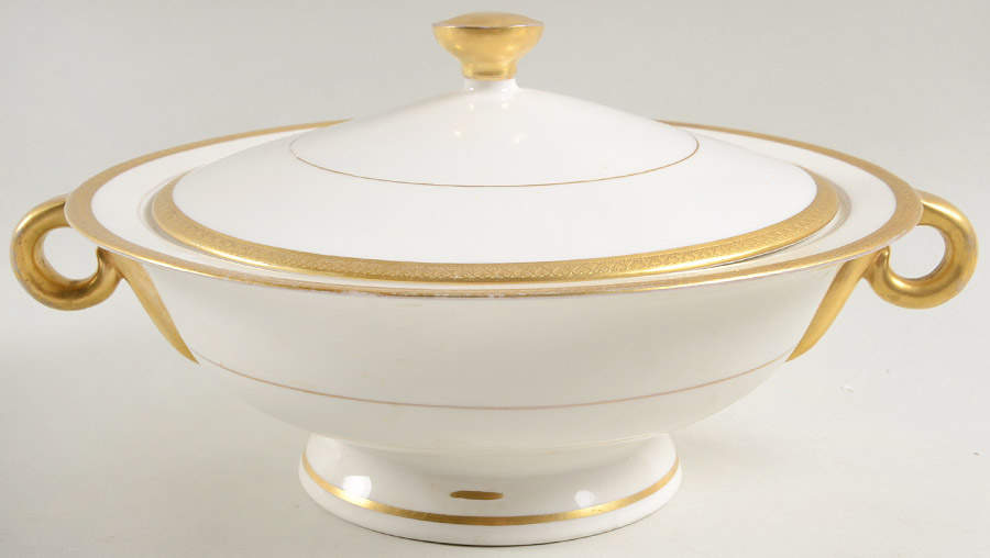Milford Round Covered Vegetable by Haviland-1