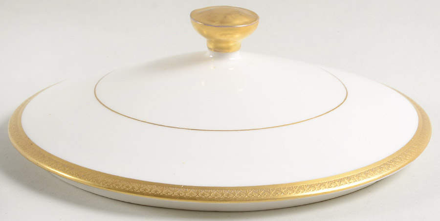 Milford Lid for Round Vegetable by Haviland-1