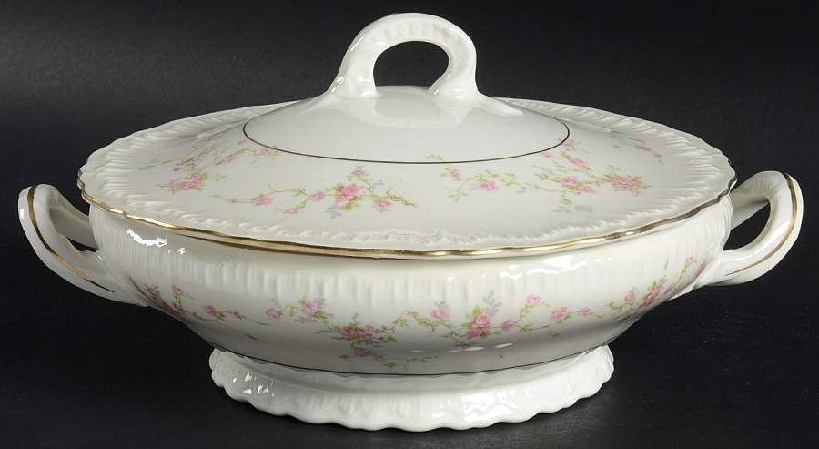 Millbury Round Covered Vegetable by Haviland-1