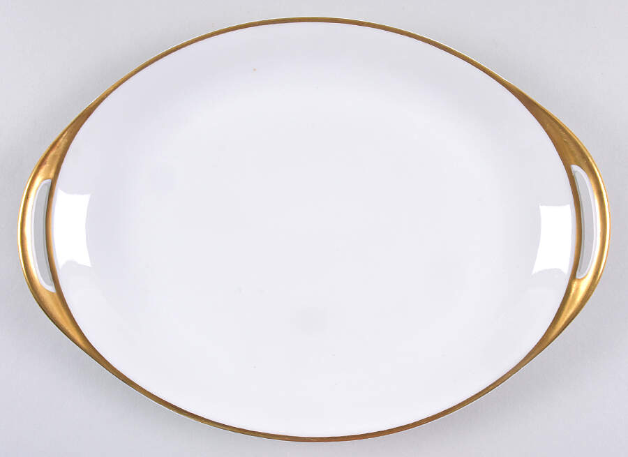 Mirabeau 11" Oval Serving Platter by Haviland-1