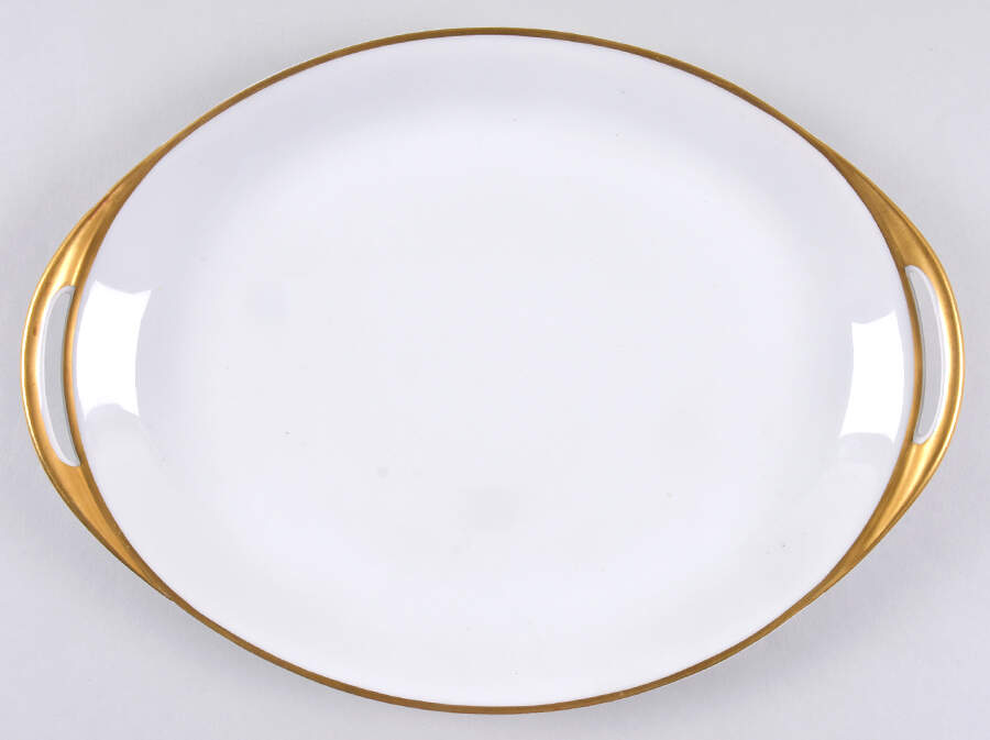 Mirabeau 13" Oval Serving Platter by Haviland-1