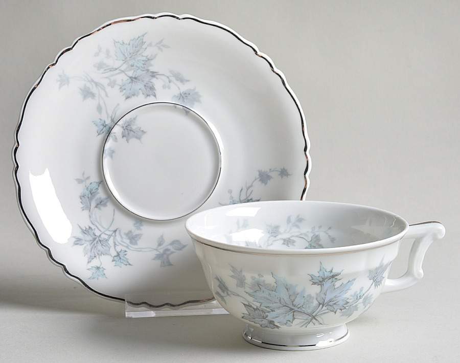 Mistral Footed Cup & Saucer Set by Haviland-1