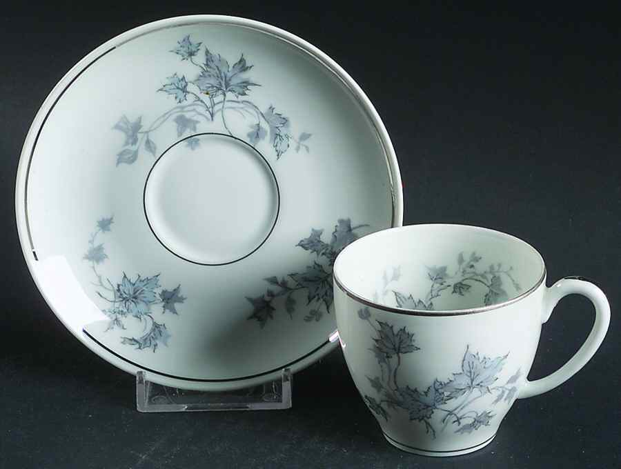 Mistral Footed Demitasse Cup & Saucer Set by Haviland-1