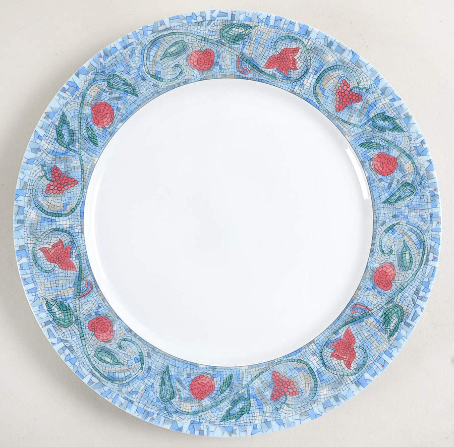 Mosaique and Fruit Fruit Mosaique H (No Trim) Dinner Plate by Haviland-1