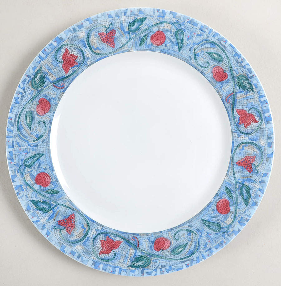 Mosaique and Fruit Fruit Mosaique H (No Trim) Dessert Luncheon Plate by Haviland-1