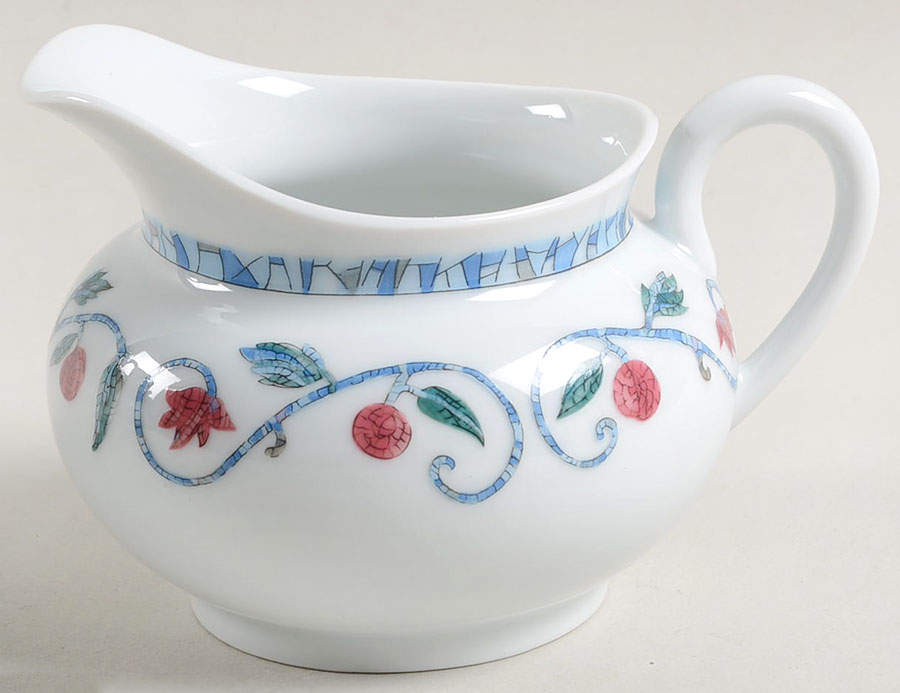 Mosaique and Fruit Fruit Mosaique H (No Trim) Creamer by Haviland-1