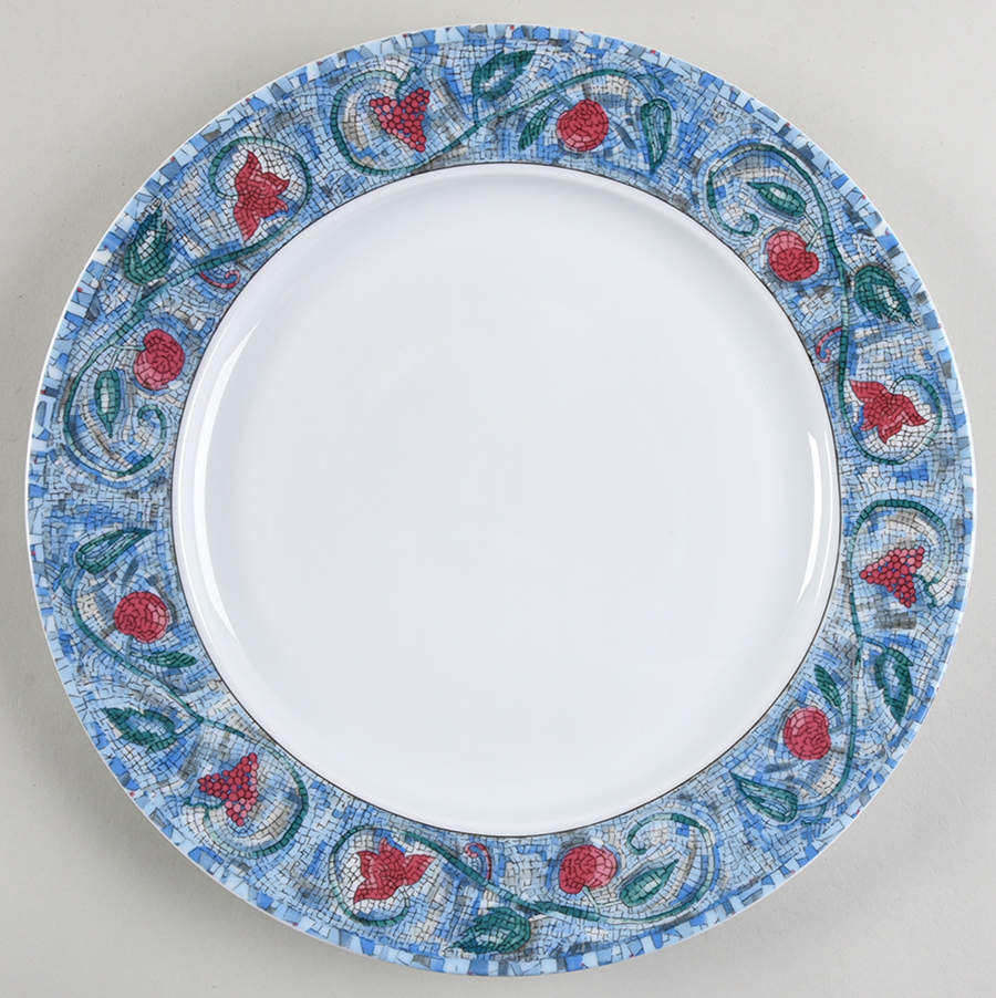 Mosaique and Fruit Fruit Mosaique H (No Trim) 12" Chop Plate (Round Platter) by Haviland-1