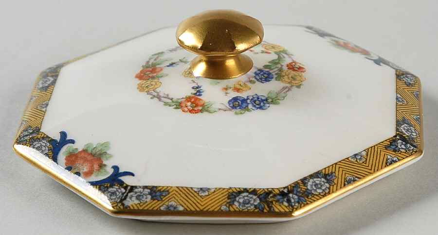 Mogul Lid for Sugar Bowl by Haviland-1