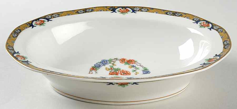 Mogul 9" Oval Vegetable Bowl by Haviland-1