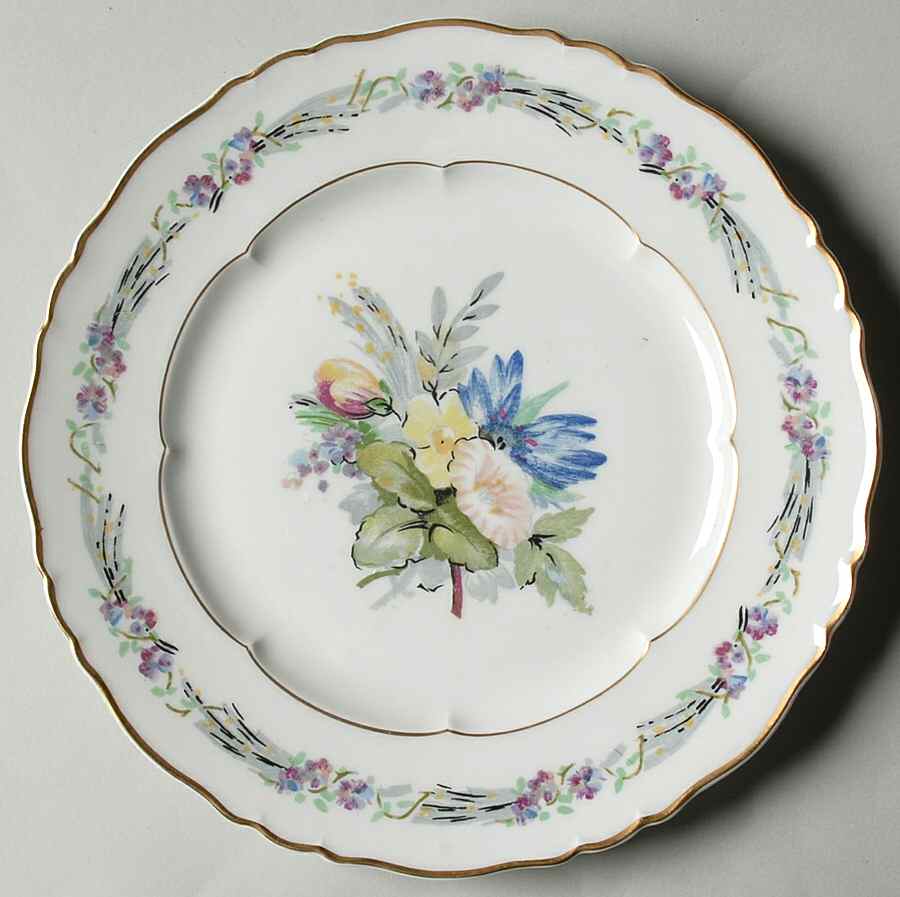 Morning Glory Salad Plate by Haviland-1