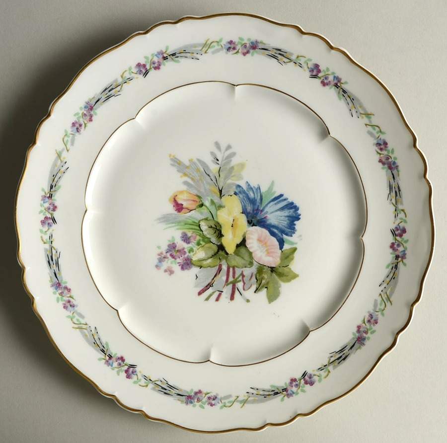 Morning Glory Dinner Plate by Haviland-1