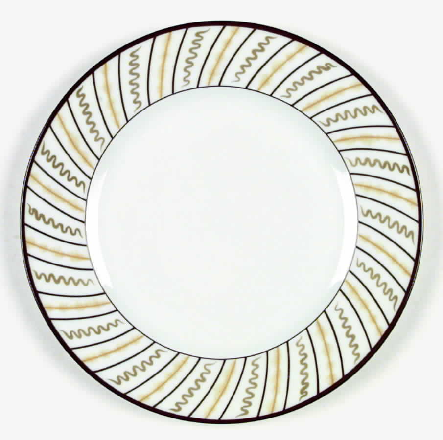 Moire Dinner Plate by Haviland-1