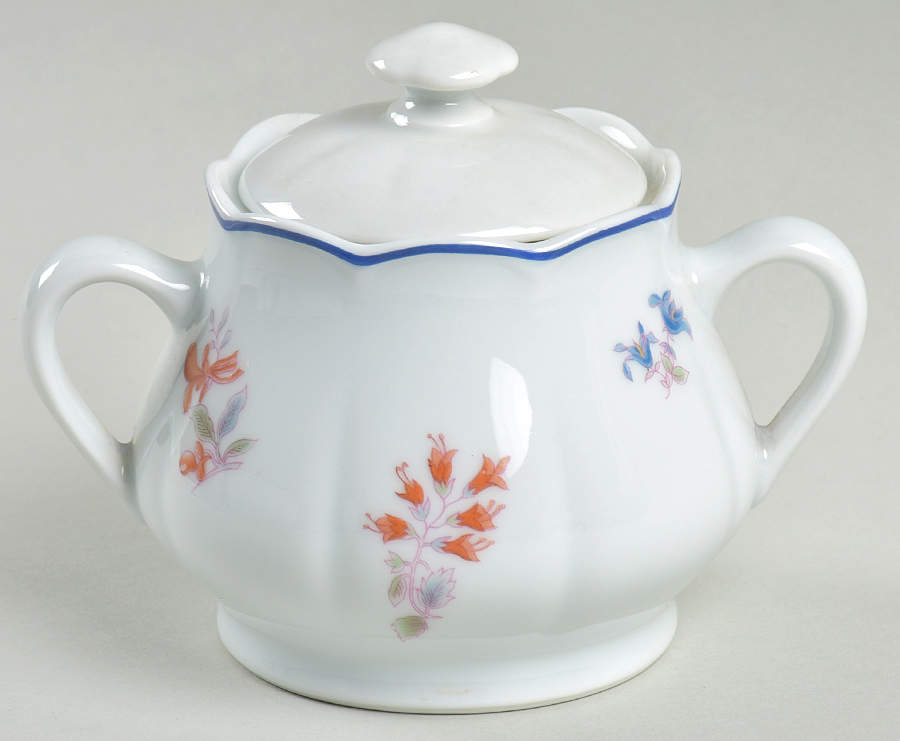 Mon Jardin Sugar Bowl & Lid by Haviland-1
