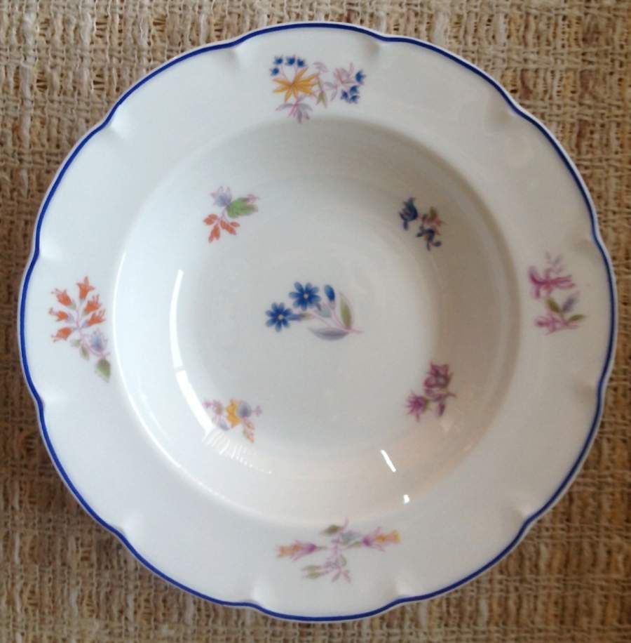 Mon Jardin Rim Soup Bowl by Haviland-1