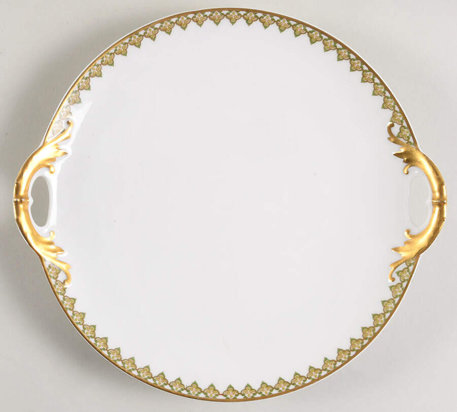 The Monaco Handled Cake Plate by Haviland-1