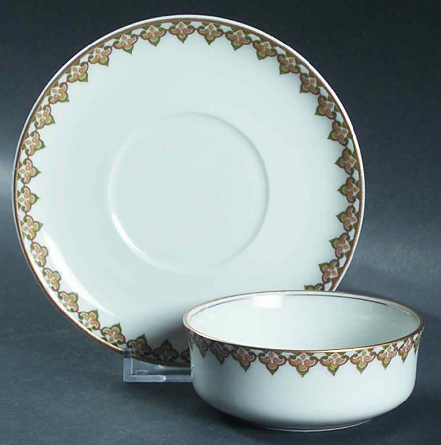 The Monaco Ramekin & Saucer Set by Haviland-1