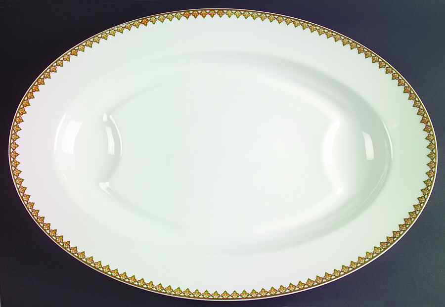 The Monaco 18" Oval Serving Platter by Haviland-1