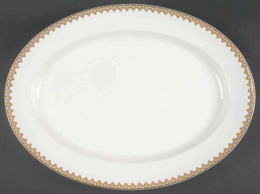 The Monaco 16" Oval Serving Platter by Haviland-1