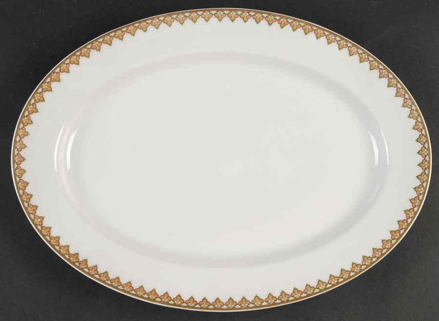 The Monaco 13" Oval Serving Platter by Haviland-1