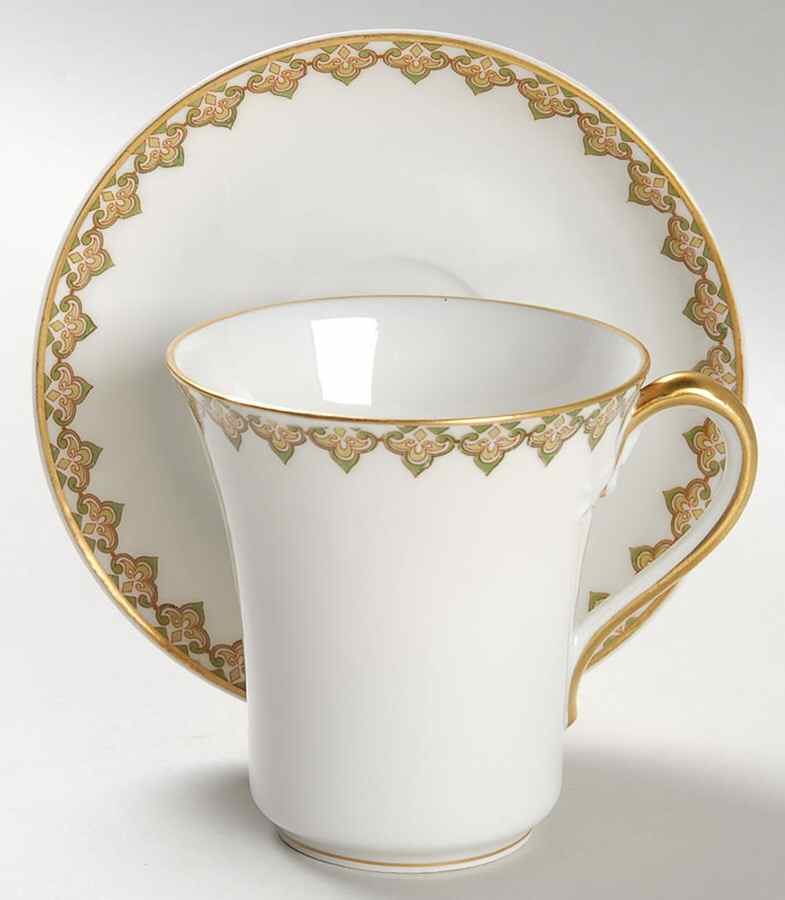 The Monaco Chocolate Cup & Saucer Set by Haviland-1