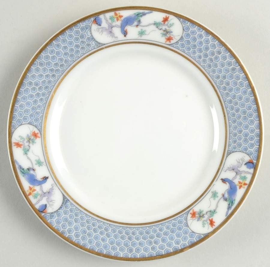 Montmery (Birds) Bread & Butter Plate by Haviland-1