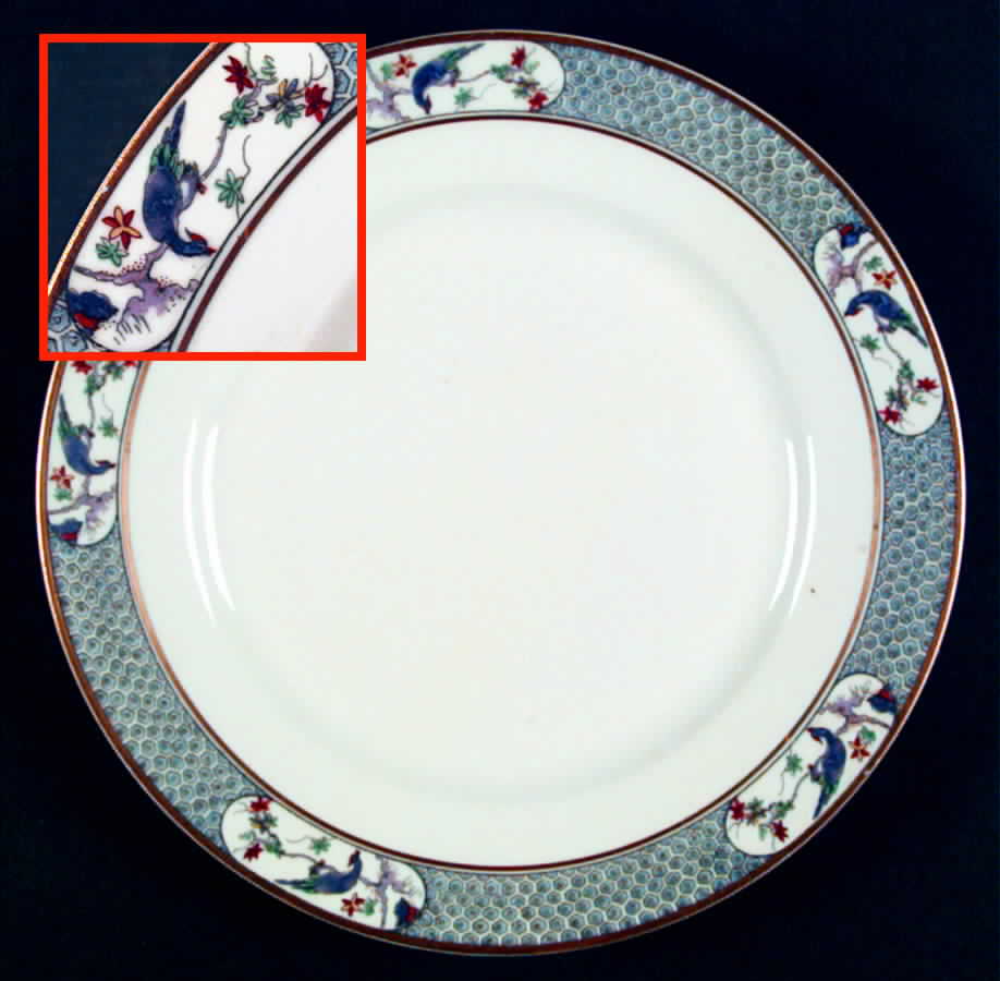 Montmery (Birds) Dinner Plate by Haviland-1