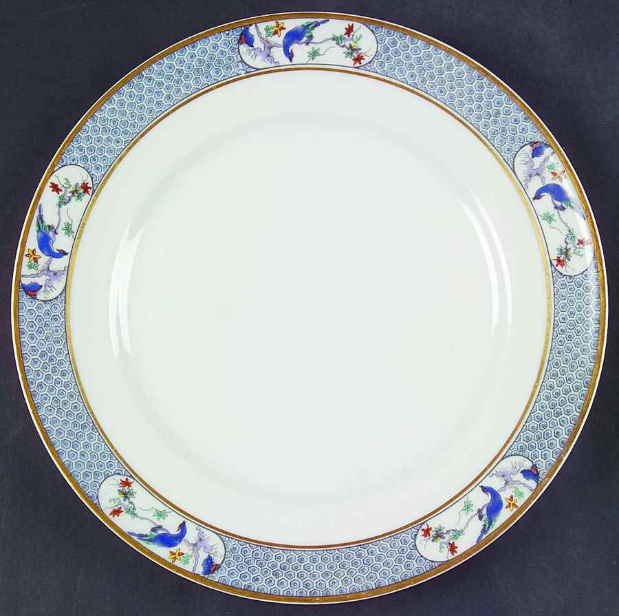 Montmery (Birds) Dinner Plate by Haviland-1