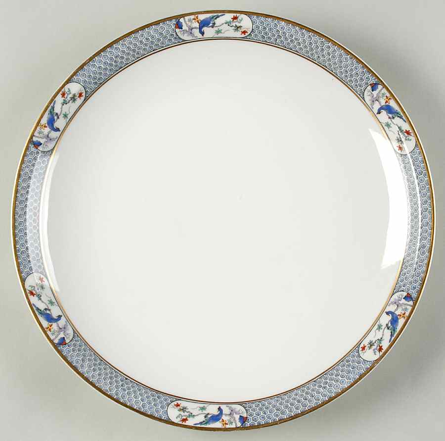Montmery (Birds) 12" Chop Plate (Round Platter) by Haviland-1