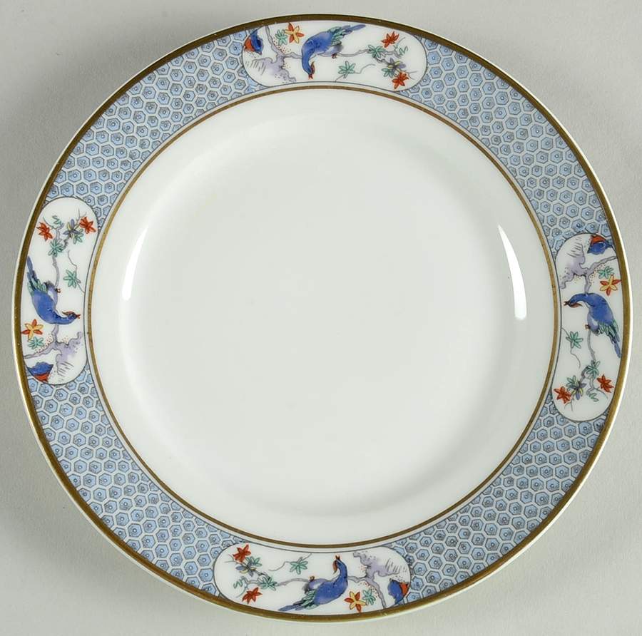 Montmery (Birds) Salad Plate by Haviland-1