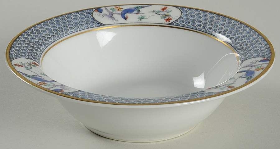 Montmery (Birds) Rim Cereal Bowl by Haviland-1