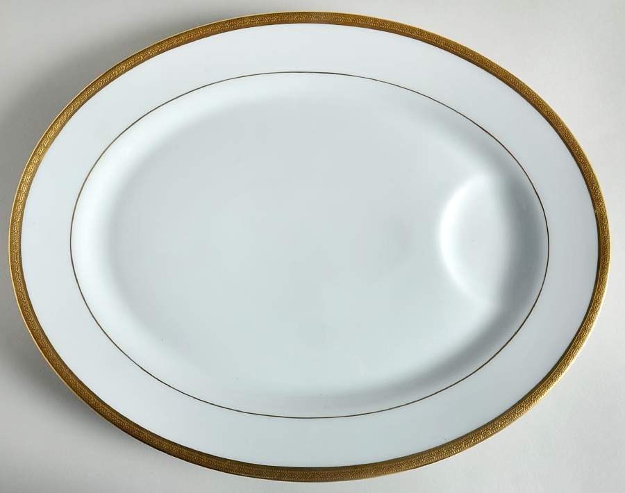 Monceau 15" Oval Serving Platter by Haviland-1