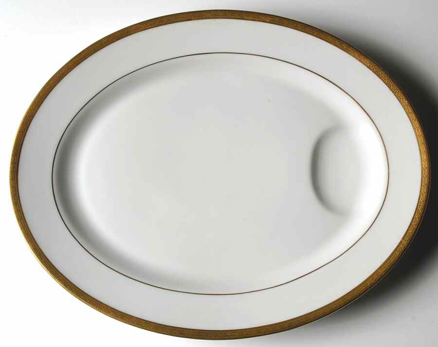 Monceau 13" Oval Serving Platter by Haviland-1
