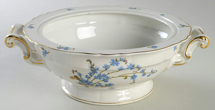 Montmery (Forget Me Nots) Round Vegetable No Lid by Haviland-1