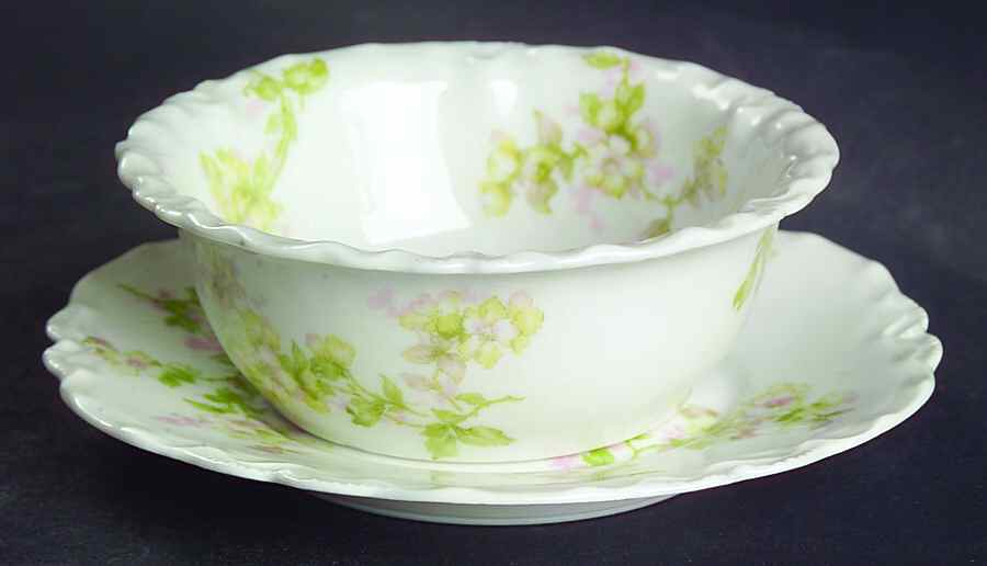 Montebello Ramekin & Saucer Set by Haviland-1