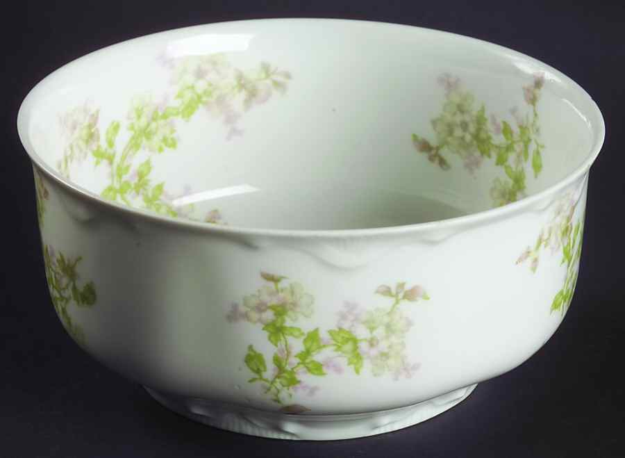 Montebello Cranberry Bowl by Haviland-1