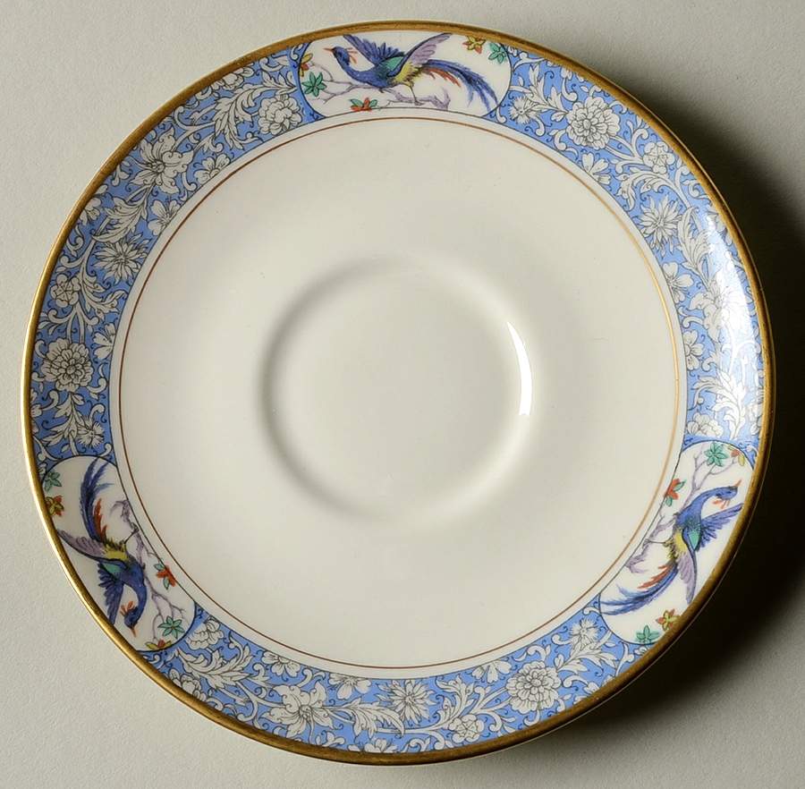 Monterey (New York) Saucer for Footed Cup by Haviland-1