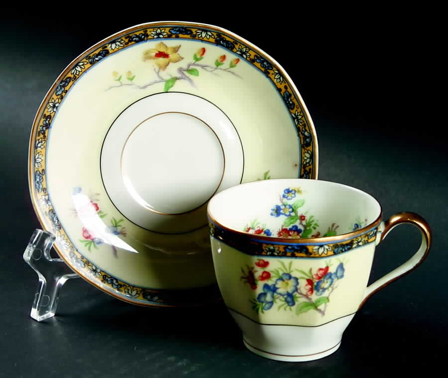 Montreux Flat Demitasse Cup & Saucer Set by Haviland-1
