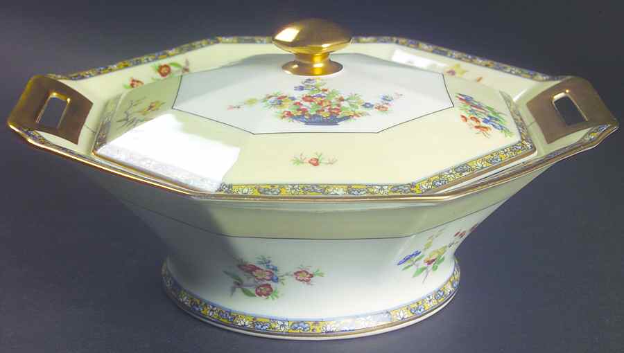 Montreux Octagonal Covered Vegetable by Haviland-1