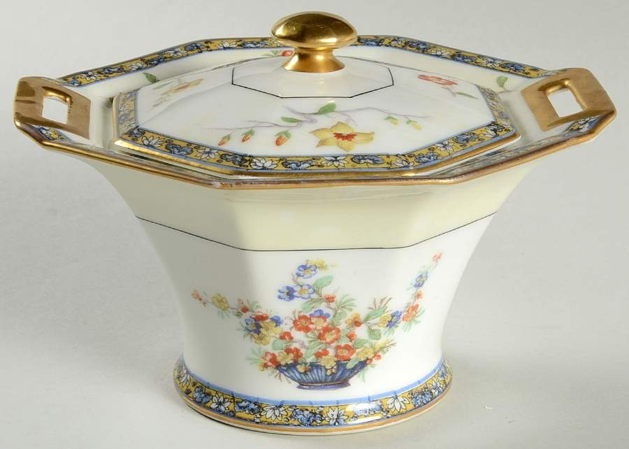 Montreux Sugar Bowl & Lid by Haviland-1