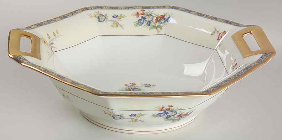 Montreux 10" Octagonal Vegetable Bowl by Haviland-1