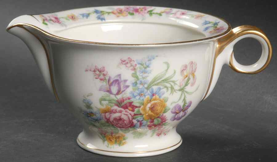 Montrose (White Background) Creamer by Haviland-1