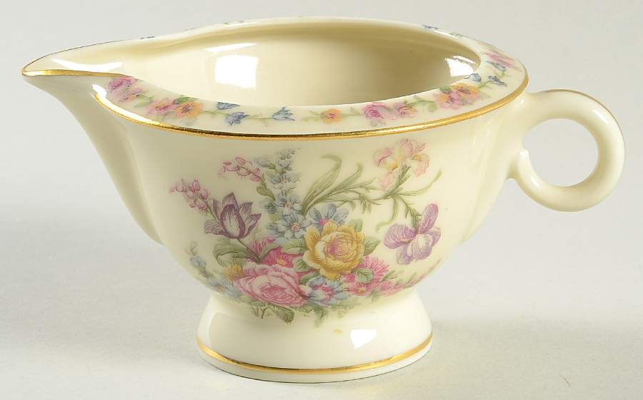 Montrose (Cream Background) Creamer by Haviland-1