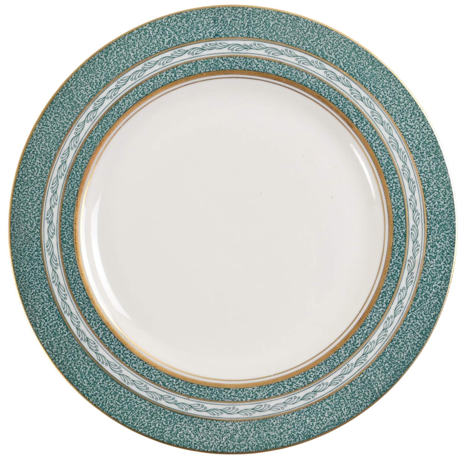 Mosaic Blue Green Salad Plate by Haviland-1