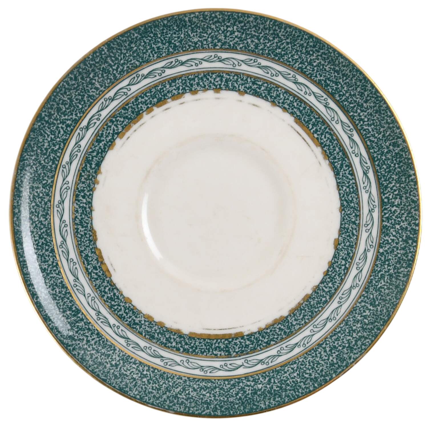 Mosaic Blue Green Saucer by Haviland-1