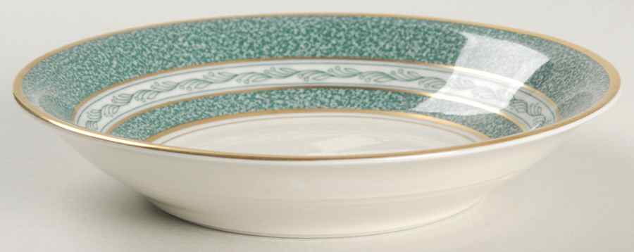 Mosaic Blue Green Fruit/Dessert (Sauce) Bowl by Haviland-1