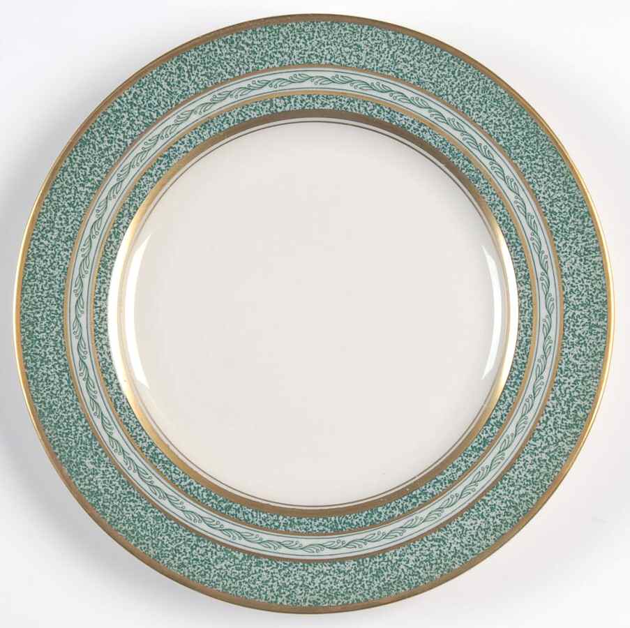 Mosaic Blue Green Bread & Butter Plate by Haviland-1