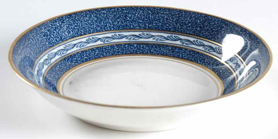 Mosaic Cobalt Blue Fruit/Dessert (Sauce) Bowl by Haviland-1