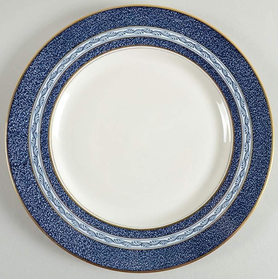 Mosaic Cobalt Blue Dinner Plate by Haviland-1
