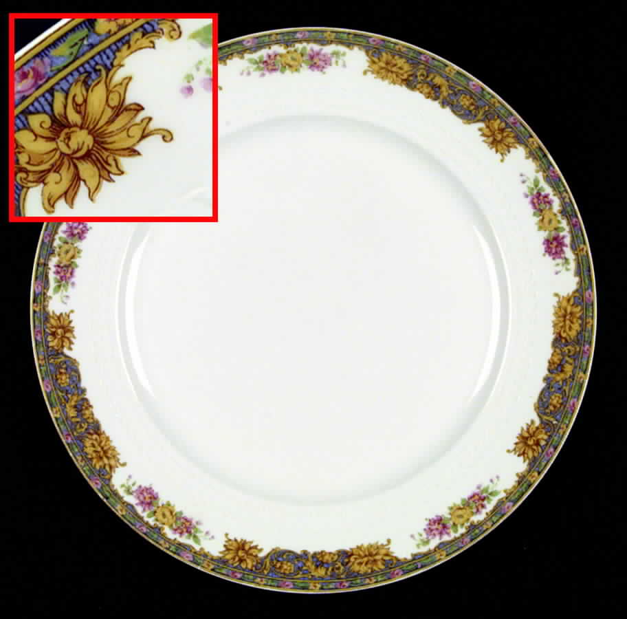 Mount Vernon Dinner Plate by Haviland-1